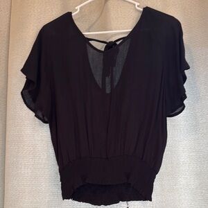 Elegant Black Women's Top